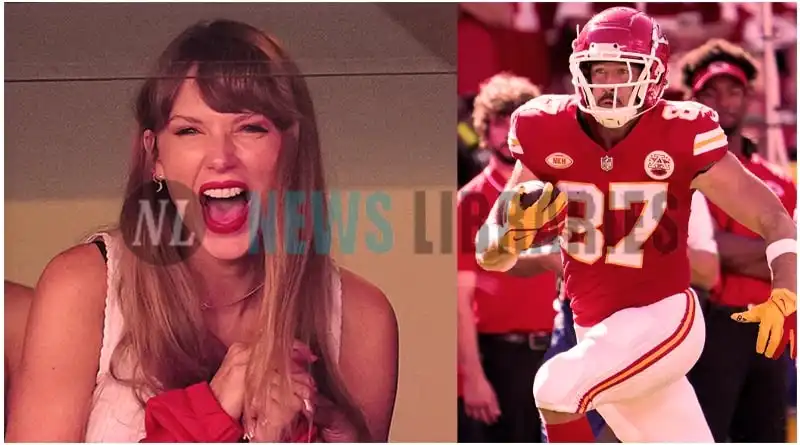 Taylor Swift enthusiastically supports Travis Kelce at the Kansas City Chiefs' game.